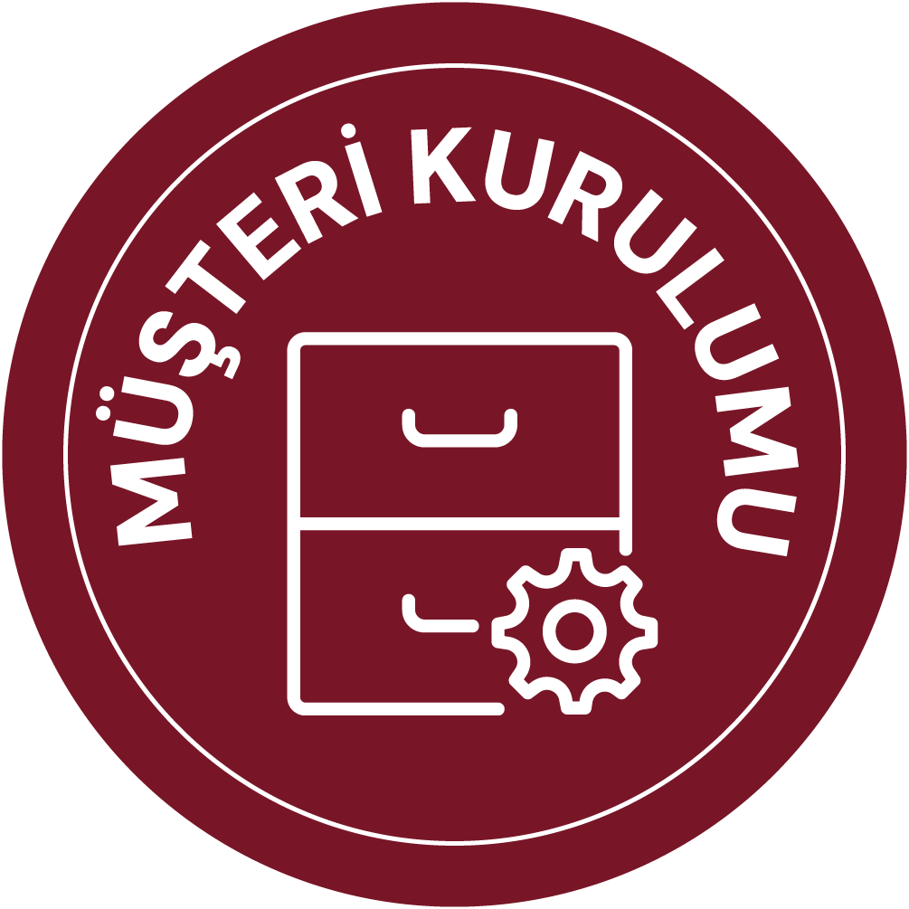 müşteri kurulumu badge